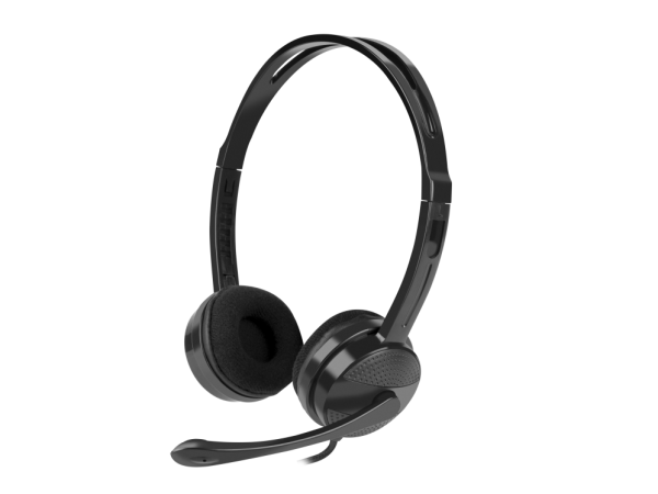 NATEC Canary Go Auriculares Alámbrico Diadema Oficina/Centro de llamadas Negro