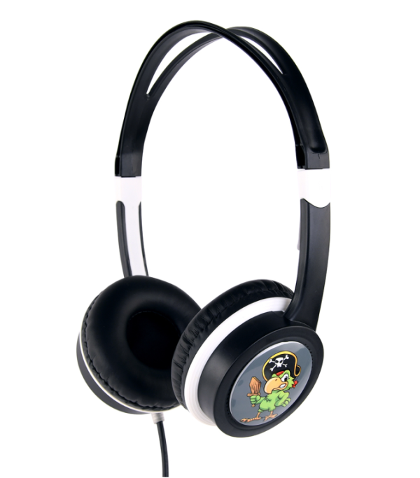 Gembird MHP-JR-BK auricular y casco Auriculares Alámbrico Diadema Música Negro