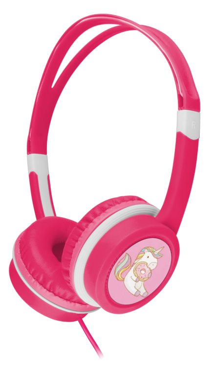 Gembird MHP-JR-PK auricular y casco Auriculares Alámbrico Diadema Música Rosa