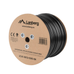 Lanberg LCU5-30CU-0305-BK cable de red Negro 305 m Cat5e U/UTP (UTP)