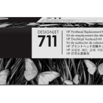 HP 711 cabeza de impresora Inyección de tinta