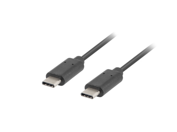 Lanberg CA-CMCM-10CU-0010-BK cable USB USB 2.0 1 m USB C Negro