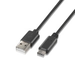 AISENS A107-0050 cable USB USB 2.0 0,5 m USB A USB C Negro