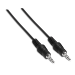 AISENS A128-0142 cable de audio 1,5 m 3,5mm Negro