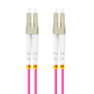 Lanberg FO-LULU-MD41-0010-VT cable de fibra optica 1 m LC OM4 Violeta