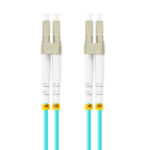 Lanberg FO-LULU-MD31-0050-TQ cable de fibra optica 5 m LC OM3 Color aguamarina
