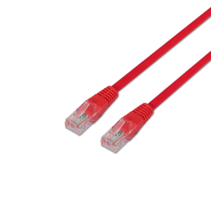 AISENS A135-0237 cable de red Rojo 0,5 m Cat6 U/UTP (UTP)