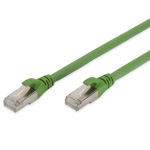 Digitus DK-1644-A-PUR-010 cable de red Verde 1 m Cat6a S/FTP (S-STP)