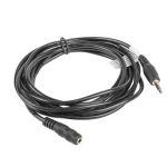 Lanberg CA-MJFJ-10CC-0030-BK cable de audio 3 m 3,5mm Negro