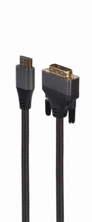 Gembird CC-HDMI-DVI-4K-6 adaptador de cable de vídeo 1,8 m HDMI tipo A (Estándar) Negro