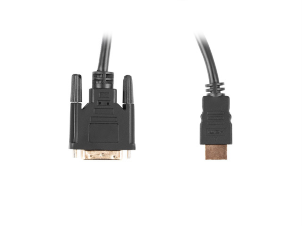 Lanberg CA-HDDV-20CU-0030-BK adaptador de cable de vídeo 3 m HDMI tipo A (Estándar) DVI-D Negro