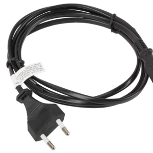 Lanberg CA-C7CA-10CC-0018-BK cable de transmisión Negro 1,8 m C7 acoplador CEE7/16