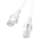 Lanberg PCU5-10CC-0025-W cable de red Blanco 0,25 m Cat5e U/UTP (UTP)