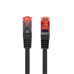 Lanberg PCF6-10CU-0050-BK cable de red Negro 0,5 m Cat6 F/UTP (FTP)