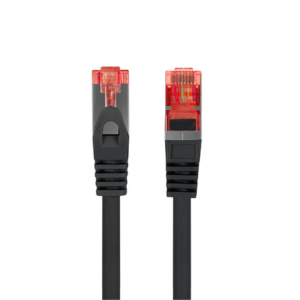 Lanberg PCF6-10CU-0100-BK cable de red Negro 1 m Cat6 F/UTP (FTP)
