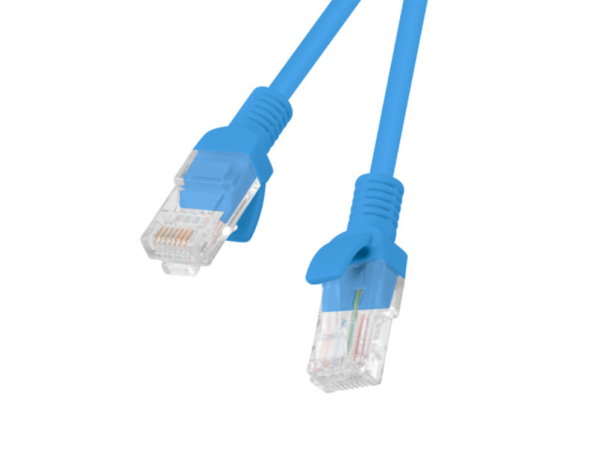 Lanberg PCU6-10CC-0025-B cable de red Azul 0,25 m Cat6 U/UTP (UTP)