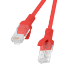 Lanberg PCU6-10CC-0050-R cable de red Rojo 0,5 m Cat6 U/UTP (UTP)