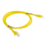 Lanberg PCU6-10CC-0100-Y cable de red Amarillo 1 m Cat6 U/UTP (UTP)