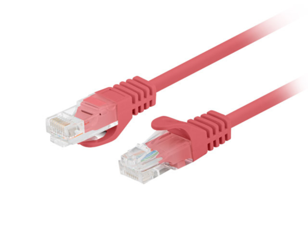 Lanberg PCU6-20CC-0100-R cable de red Rojo 1 m Cat6 U/UTP (UTP)