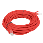 Lanberg PCU6-10CC-0500-R cable de red Rojo 5 m Cat6 U/UTP (UTP)