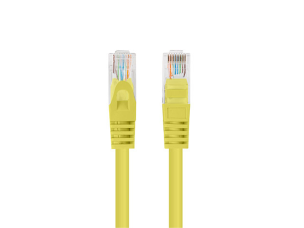 Lanberg PCU6-10CC-0750-Y cable de red Amarillo 7,5 m Cat6 U/UTP (UTP)