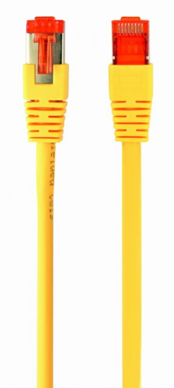 Gembird PP6A-LSZHCU-Y-0.5M cable de red Amarillo 0,5 m Cat6a S/FTP (S-STP)