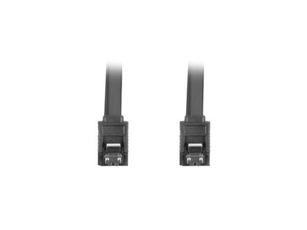 Lanberg CA-SASA-14CU-0050-BK cable de SATA 0,5 m SATA 7-pin Negro