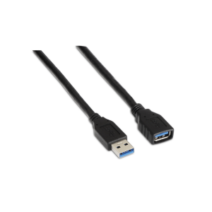 AISENS A105-0041 cable USB USB 3.2 Gen 1 (3.1 Gen 1) 1 m USB A Negro