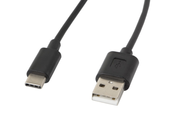 Lanberg CA-USBO-10CC-0018-BK cable USB USB 2.0 1,8 m USB A USB C Negro