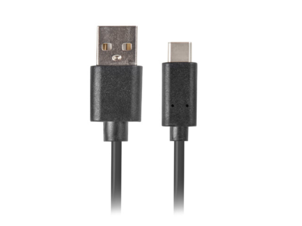 Lanberg CA-USBO-20CU-0018-BK cable USB USB 2.0 1,8 m USB A USB C Negro