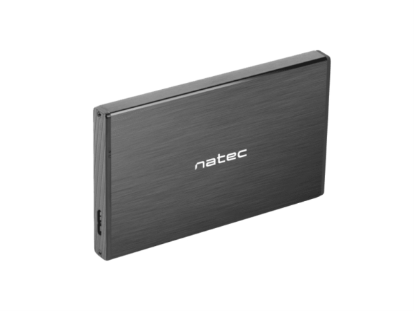 NATEC NKZ-0941 caja para disco duro externo Carcasa de disco duro/SSD Negro 2.5"