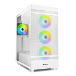 Sharkoon REBEL C50 RGB ATX Full Tower Blanco