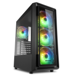 Sharkoon TK4 RGB Midi Tower Negro