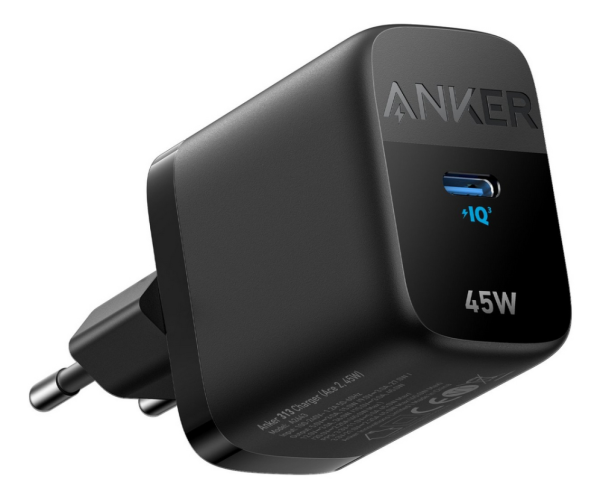 Anker 313 Charger Universal Negro Corriente alterna Carga rápida Interior