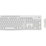 Logitech MK295 Silent Wireless Combo teclado Ratón incluido Oficina USB QWERTY Español Blanco