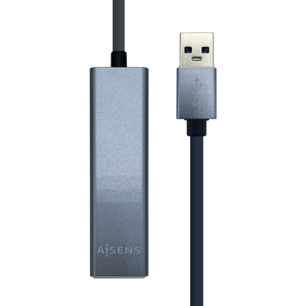 AISENS A106-0401 hub de interfaz USB 3.2 Gen 1 (3.1 Gen 1) Type-A