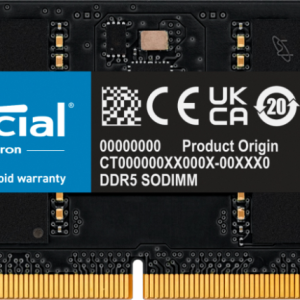 Crucial CT32G48C40S5 módulo de memoria 32 GB 1 x 32 GB DDR5 4800 MHz