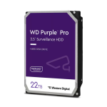 Western Digital Purple Pro disco duro interno 22 TB 7200 RPM 512 MB 3.5" Serial ATA III