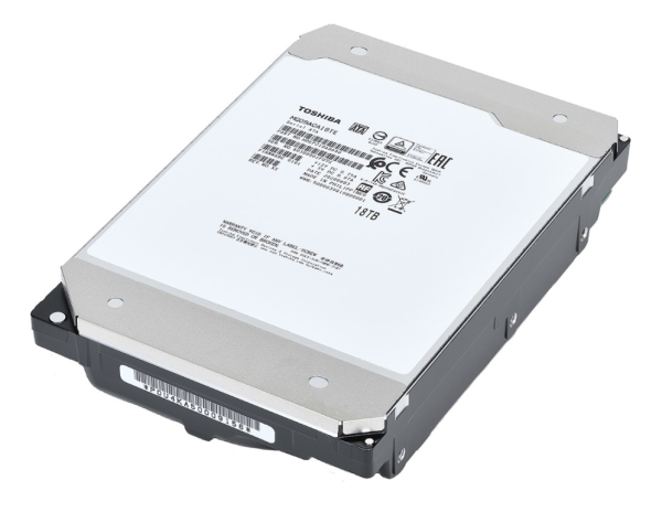 Toshiba MG09 disco duro interno 18 TB 7200 RPM 512 MB 3.5" Serial ATA III