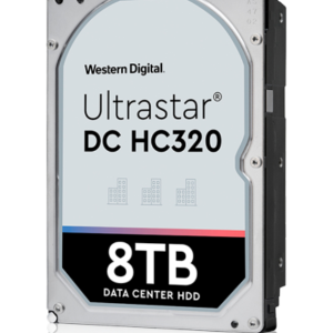 Western Digital Ultrastar DC HC320 disco duro interno 8 TB 7200 RPM 256 MB 3.5" Serial ATA III