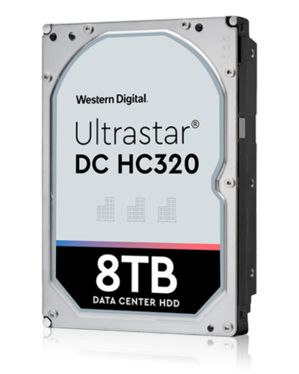 Western Digital Ultrastar DC HC320 disco duro interno 8 TB 7200 RPM 256 MB 3.5" Serial ATA III