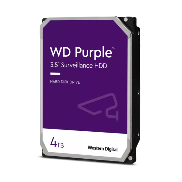 Western Digital Purple WD43PURZ disco duro interno 4 TB 5400 RPM 256 MB 3.5" Serial ATA III