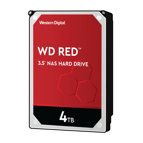 Western Digital Red disco duro interno 4 TB 5400 RPM 256 MB 3.5" Serial ATA III