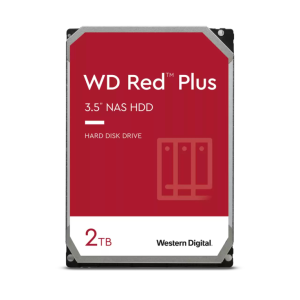 Western Digital Red Plus WD20EFPX disco duro interno 2 TB 5400 RPM 64 MB 3.5" SATA