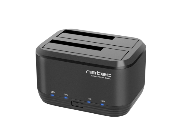 NATEC Kangaroo Dual USB 3.2 Gen 1 (3.1 Gen 1) Type-A Negro