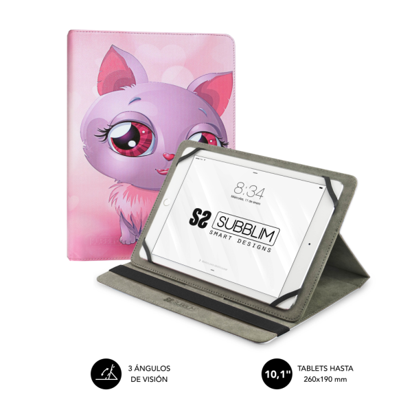 SUBBLIM SUB-CUT-4TC002 funda para tablet 25,6 cm (10.1") Folio