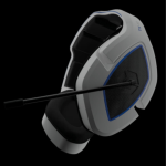 Gioteck TX-50 Auriculares Alámbrico Diadema Juego Negro, Azul, Blanco