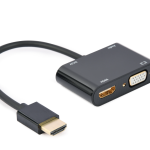 Gembird A-HDMIM-HDMIFVGAF-01 tarjeta y adaptador de interfaz HDMI, VGA