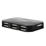 NATEC NHU-0647 hub de interfaz USB 2.0 480 Mbit/s Negro