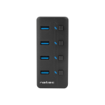 NATEC MANTIS USB 2.0 Type-B 5000 Mbit/s Negro